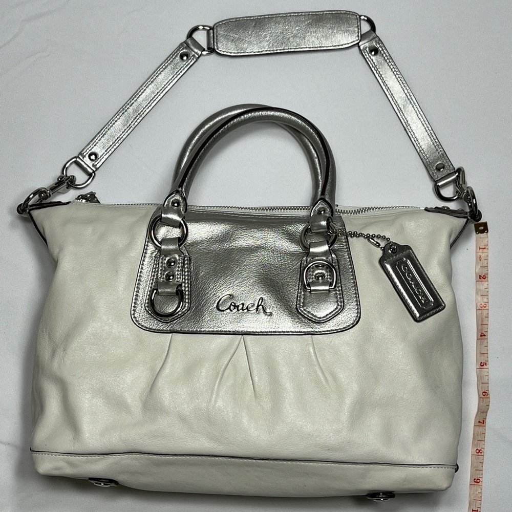 Coach Ashley Leather Satchel